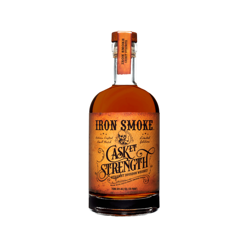 Iron Smoke Casket Strength Straight Bourbon Whiskey