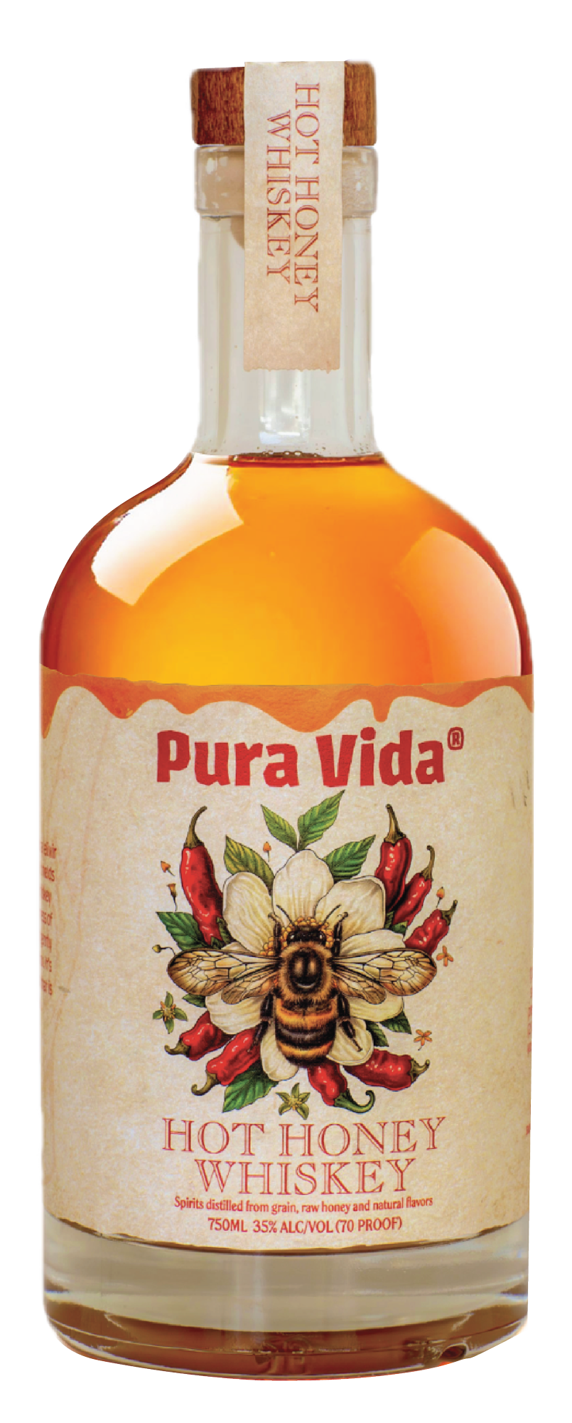 Pura Vida Hot Honey Whiskey