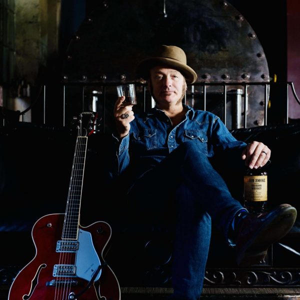 Tommy with Guitar. Iron smoke